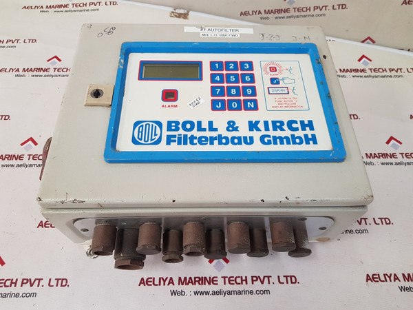 Boll & Kirch Bollfilter Electronic Mcs 2000 Control Unit 6.61.07 Z35166