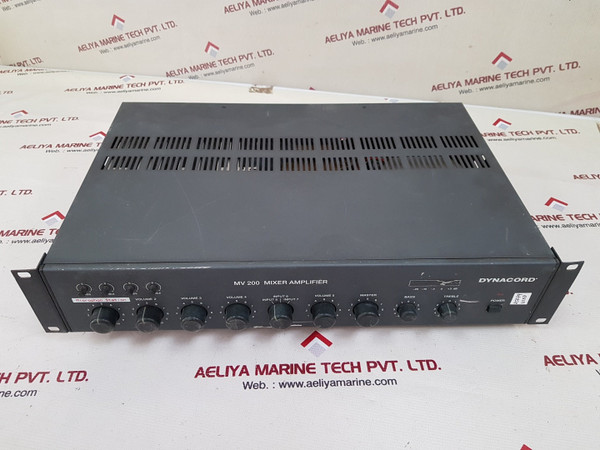 Dynacord mv 200a mixer amplifier