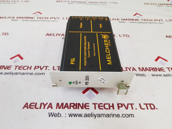 Saab Marine Melcher Pb200 Positive Switching Regulator 17.5V