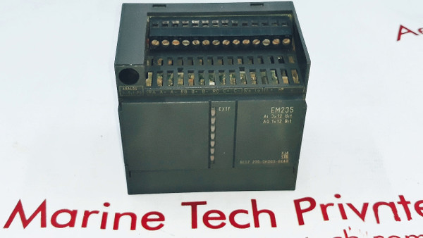 Siemens 6es7 235-0kd00-0xa0 analog i/o module em235