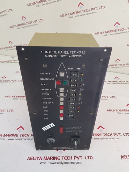 Tranberg control panel tef 4712 