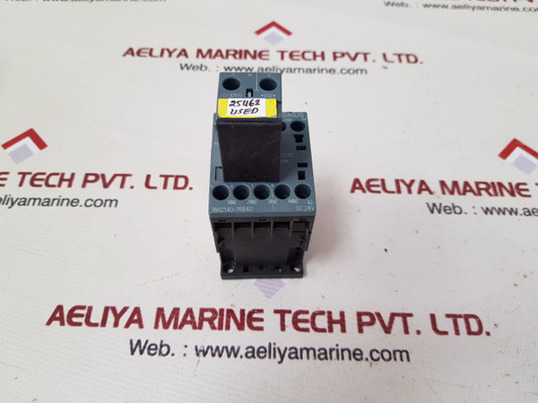 Siemens 3Rh2911-1Aa01 Auxiliary Switch With 3Rh2140-1Bb40 Contactor
