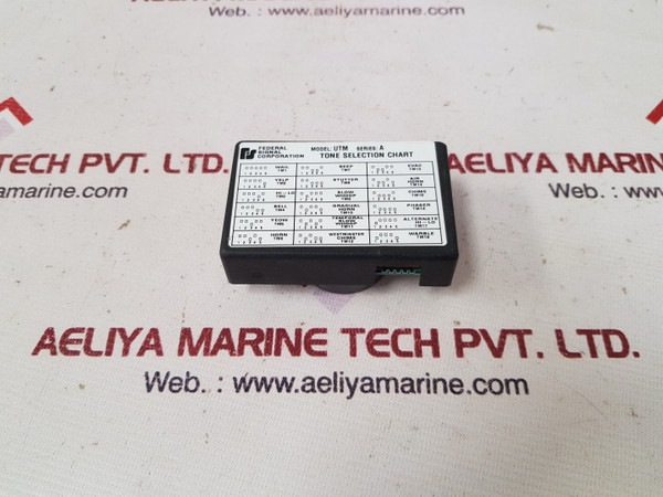 Federal signal utm universal tone module series a