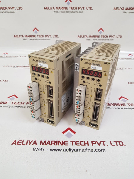 Yaskawa sgdm-04ada servo driver 1ph 200-230v 50/60hz