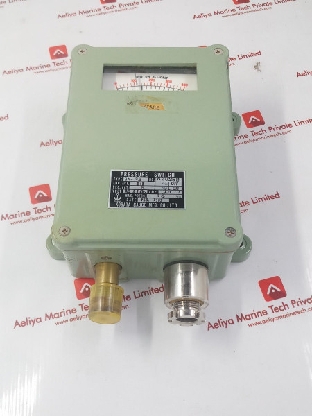 Kobata Ba-2B Pressure Switch Volt Ac 110V A.M.P. 15A