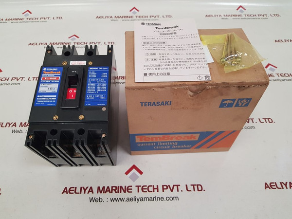 Terasaki Tl-100F 3-pole Molded Case Circuit Breaker 15A Ac220V 120Ka