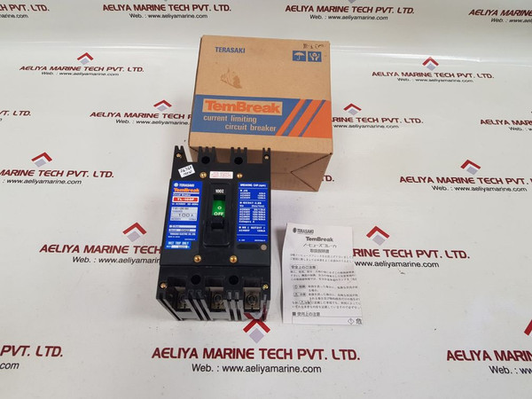 Terasaki Tl-100F 3-pole Tembreak Circuit Breaker 100A 690V Ac