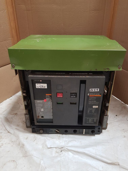 Merlin Gerin Mp20 H2 Masterpact Circuit Breaker 2000A 600V 3-pole 660V 85Ka