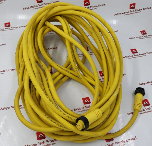 Woodhead Brad Connectivity 1300100495 Cordset 3P Male/Female