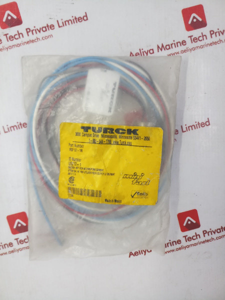 Turck Rsf 57-1M Mini Fast Connector 300V 5A.