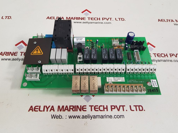 Siemens G26023 N43424 S100 2 Printed Circuit Board Rev 1.5