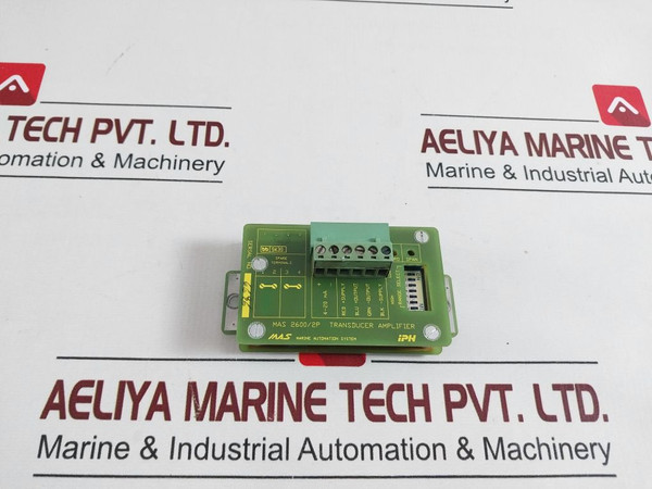Iph Mas 2600/2p Transducer Amplifier for Marine Automation
