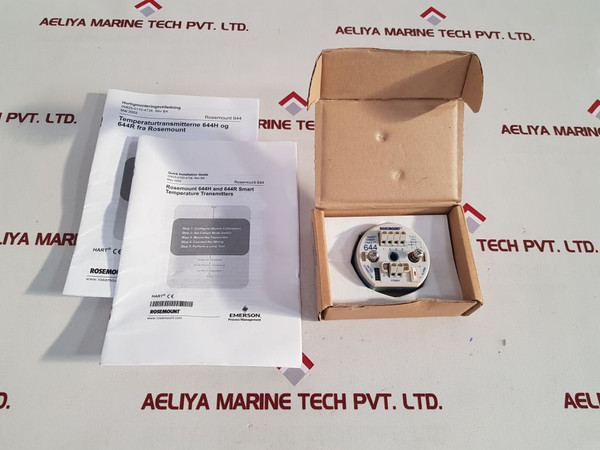 Rosemount 644hai1q4 temperature transmitter 00644-6402-2005