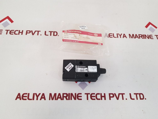 Norgren 03040102 3/2 way air/spring operat directional valve