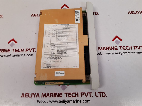 Honeywell 621-9939 Dip Switch Selections Serial Link Module Vr 2.4