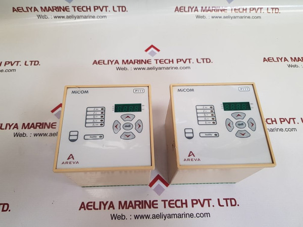 Areva Micom P111 Model L Current And Earth Fault Protection Relay (Not Working)