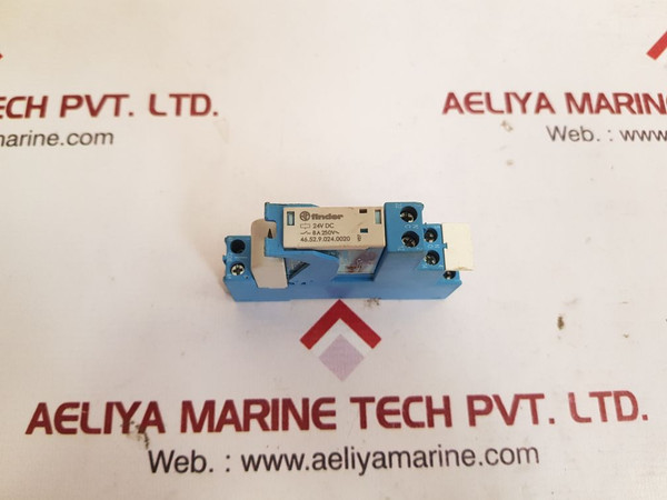 Finder 97.02 Relay Socket 24V Dc