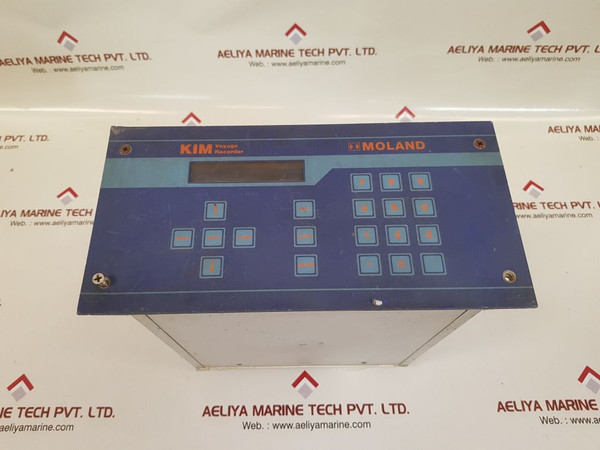 Moland Kim. V. R. 3-10115 Voyage Recorder 24V Dc 3.15A