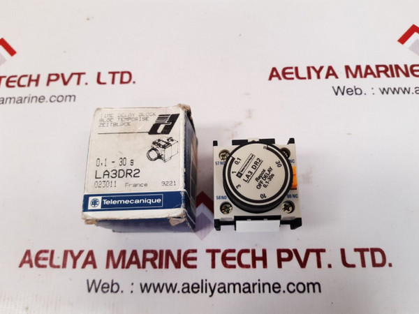 Telemecanique La3Dr2 Time Delay Block 0.1-30S 660V