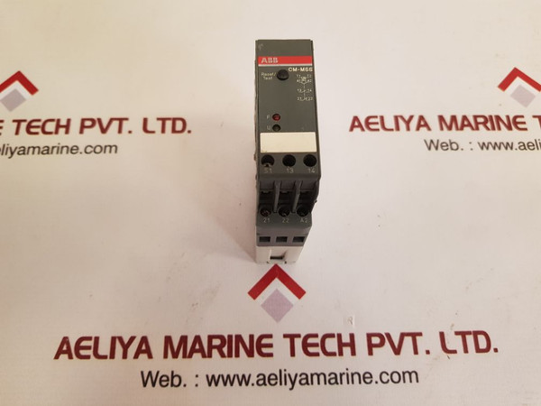 Abb Cm-mss Thermistor Motor Protection Monitoring Relay 1Svr430720R0400 240 V