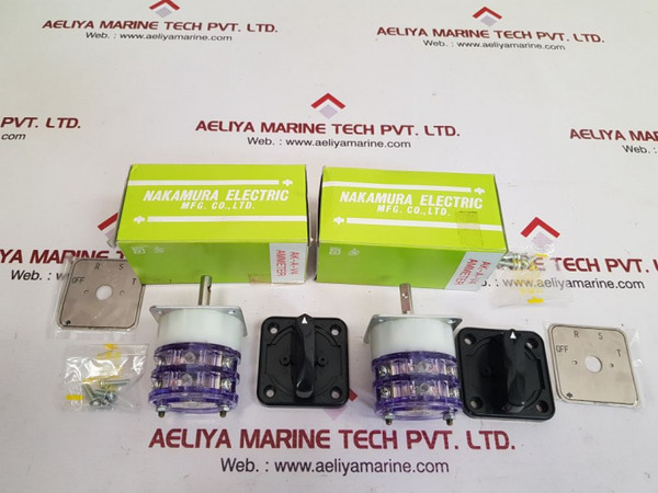 Nakamura Electric Ak-a-v4 Dm20 Change Over Switch Np-6133 600V 5A