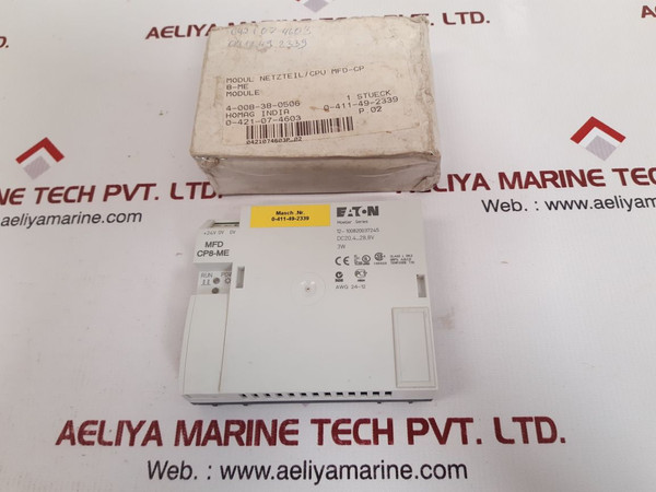 Eaton moeller mfd cp8-me control module/cpu, power supply
