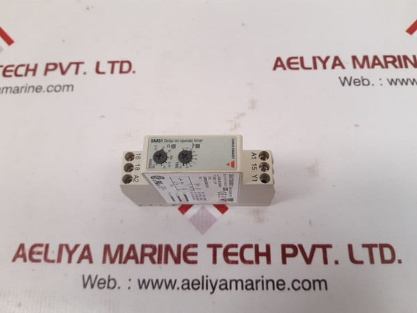 Carlo Gavazzi Daa51Cm24B001 Delay On Operate Timer 24-240 Vac 50-60Hz