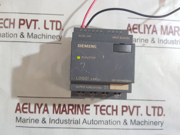 Siemens Logo 24Rco 6Ed1 052-2Hb00-0Ba6 Logic Module