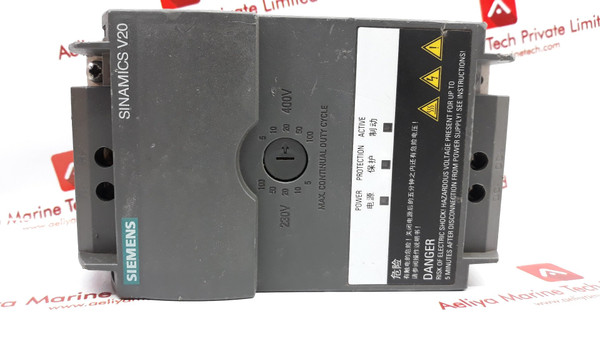 Siemens Sinamics V20 6Sl3 201-2Ad20-8Va0 Braking Module