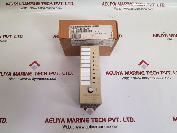 Siemens simatic s5 digital output module 6es5 441-8ma11Â 