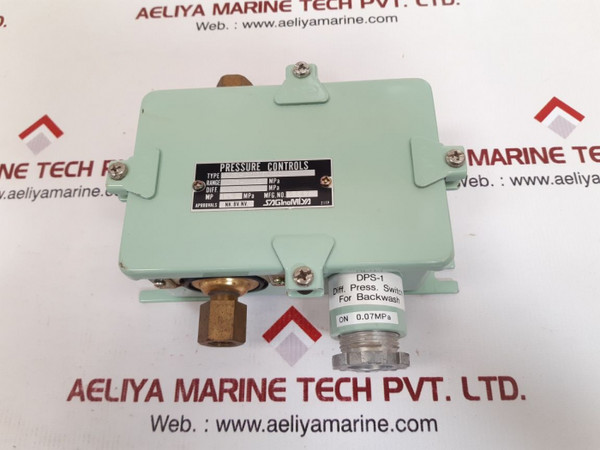 Saginomiya Yns-c106Wgq Pressure Control Switch 1.5 Mpa