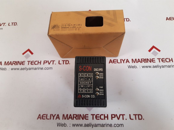 Sinwoo S-con Dsc/Ipd Dsc-9H88-y Isolated Dc Signal Converter 24V Dc
