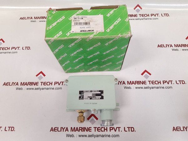 Saginomiya Sns-c110W Pressure Controls Switch Range 1-10 Kgf/Cm2