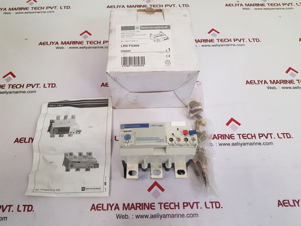 Telemecanique Lr9 F 5369 Class 10 Solid State Overload Relay 600V 90A-150A