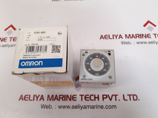 Omron H3Ba-n8H Solid State Timer Relay 1.2S To 300H 24Vdc