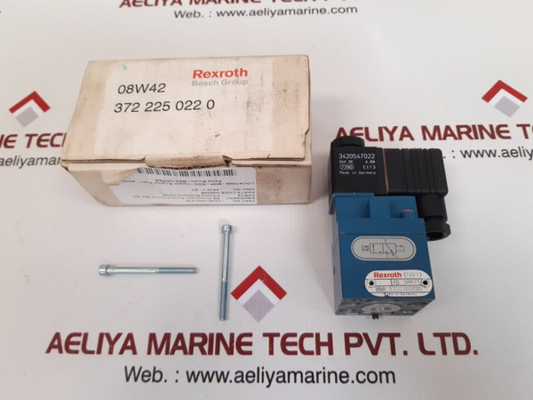 Rexroth 3722250220 Pneumatic Directional Valve 24V Dc