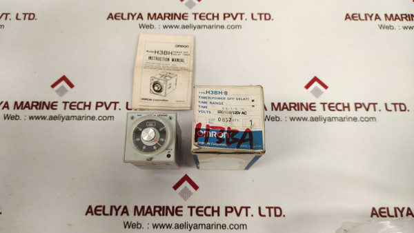 Omron H3Bh-8 Timer 100/110/120V Ac