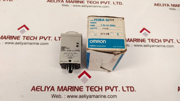 Omron h3ba-n8h timer new