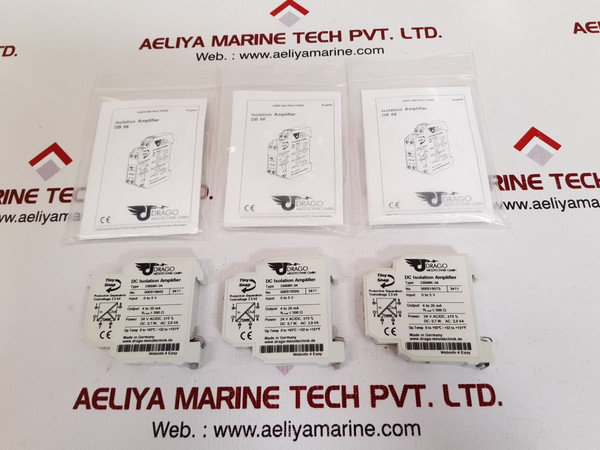 Drago Messtechnik Db68K-34 Dc Filter Isolation Amplifier 24 Vac/Dc