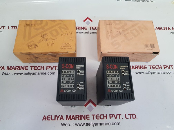 S-con Dsc-9H88-y Isolated Dc Signal Converter 24V Dc 4-20Ma Dc