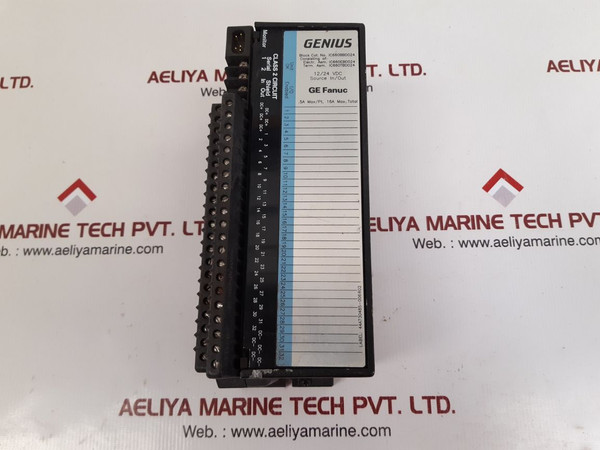 Ge Fanuc Genius Ic660Bbd024 Genius I/O Module Ic660Ebd024U 12-24 Vdc