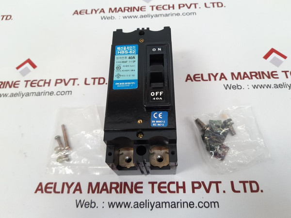 Hyundai Hbs-62 Molded Case Circuit Breaker 60/40A