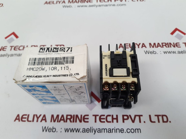 Hyundai Hmc20 W10 Magnetic Contactor 115V 60Hz