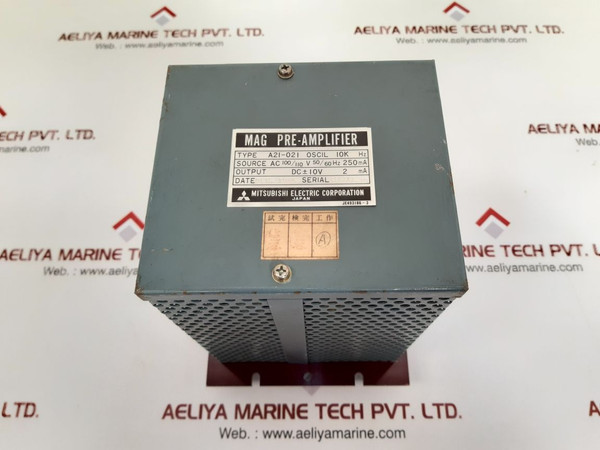 Mitsubishi Electric A21-021 Output Dc Pre-amplifier 50/60Hz