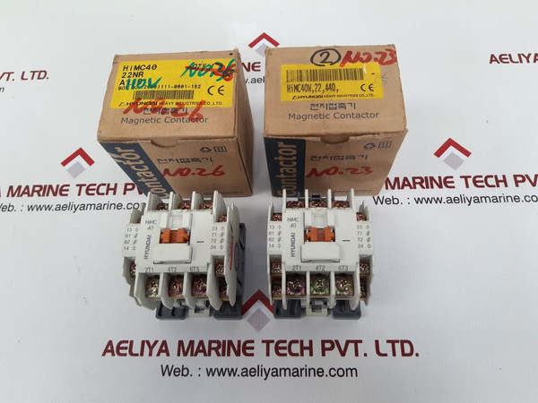 Hyundai Himc 40 Magnetic Contactor Ks C4504, Ac3-0-0, 400-440V 60Hz