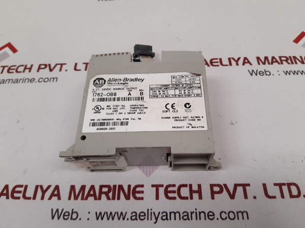 Allen-bradley 1762-ob8 Digital Output Module Ser.A Rev.B