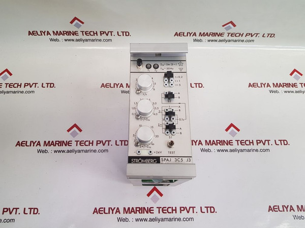 Abb Stromberg Spaj 3C5 J3 Time Relay 5A 50Hz