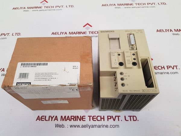 Siemens Simatic S5-100U Compact Controller 6Es5 102-8Ma02 24Vdc