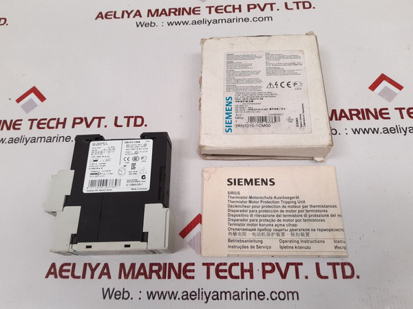 Siemens 3Rn1010-1Cm00 Thermistor Motor Protection Relay 220-240V Ac