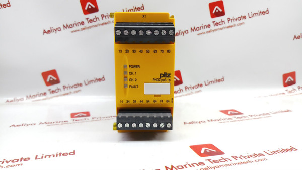 Pilz pnoz po3.1p 8n/o safety relay